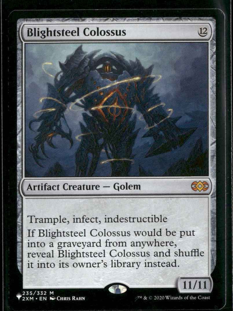 The List Reprints Blightsteel Colossus #235/332