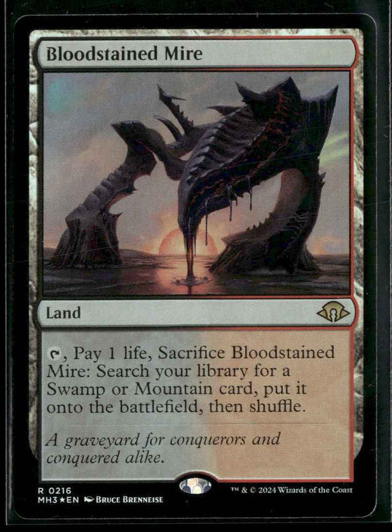 Modern Horizons 3 Bloodstained Mire Foil #216