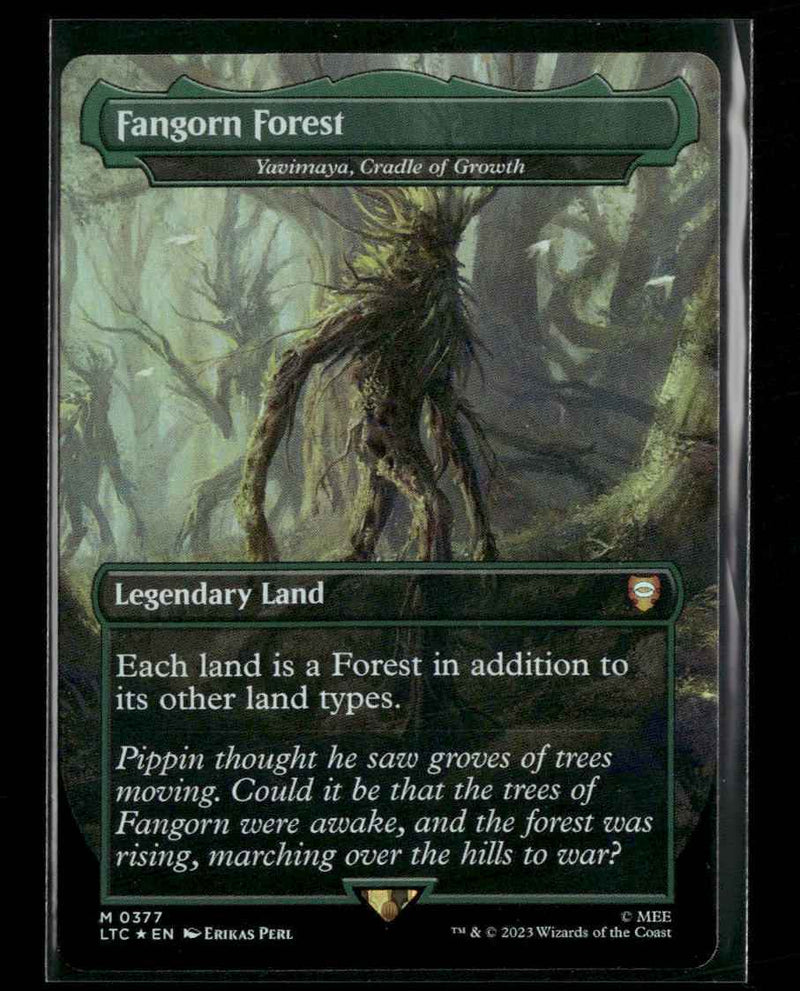 Commander: The Lord of the Rings: Tales of Middle-earth Fangorn Forest Foil #377