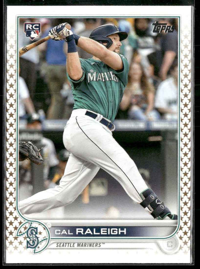 2022 Topps Gold Star Cal Raleigh  Rookie #277