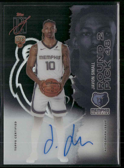 2025-26 Topps Rookie Class Crystal Clear Autographs Javon Small #CCA-JS