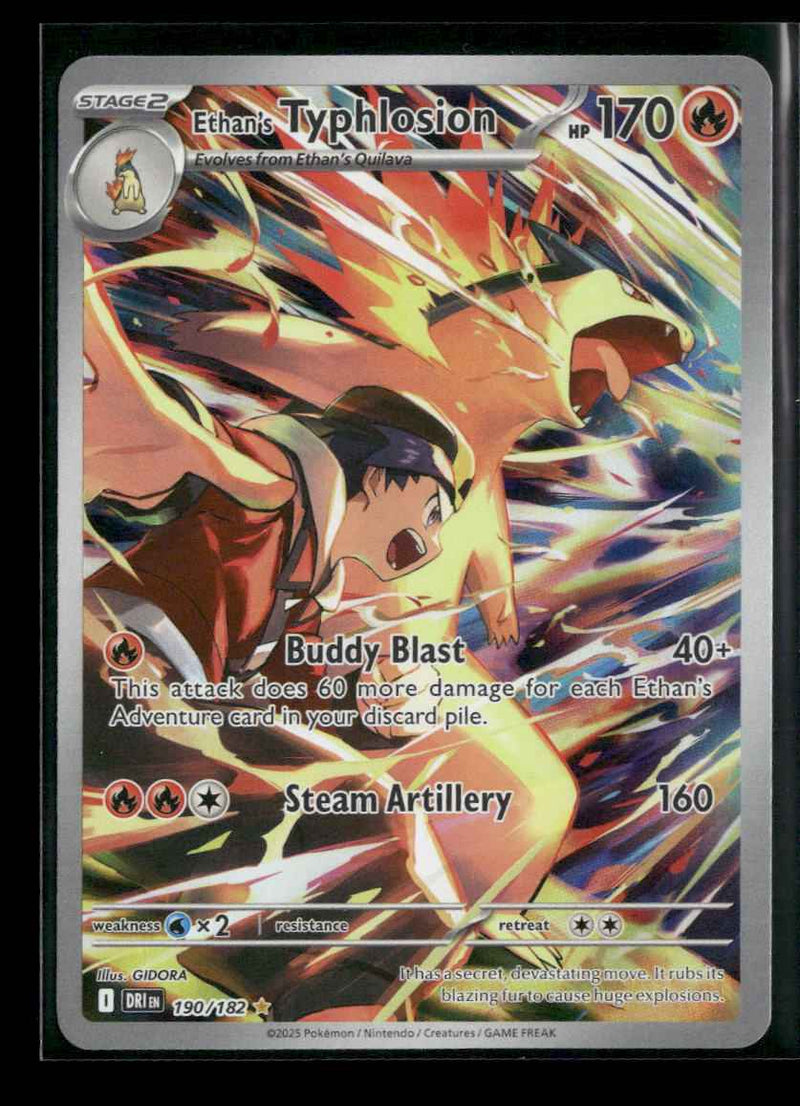 SV10: Destined Rivals Ethan's Typhlosion #190/182
