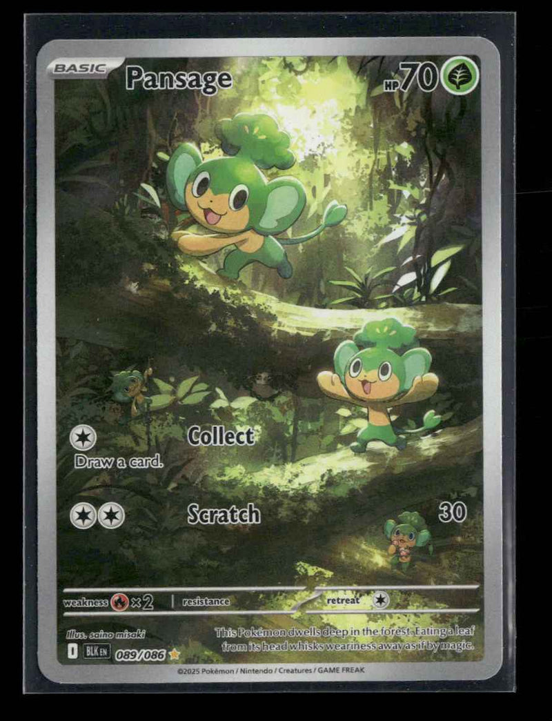 SV: Black Bolt Pansage #089/086