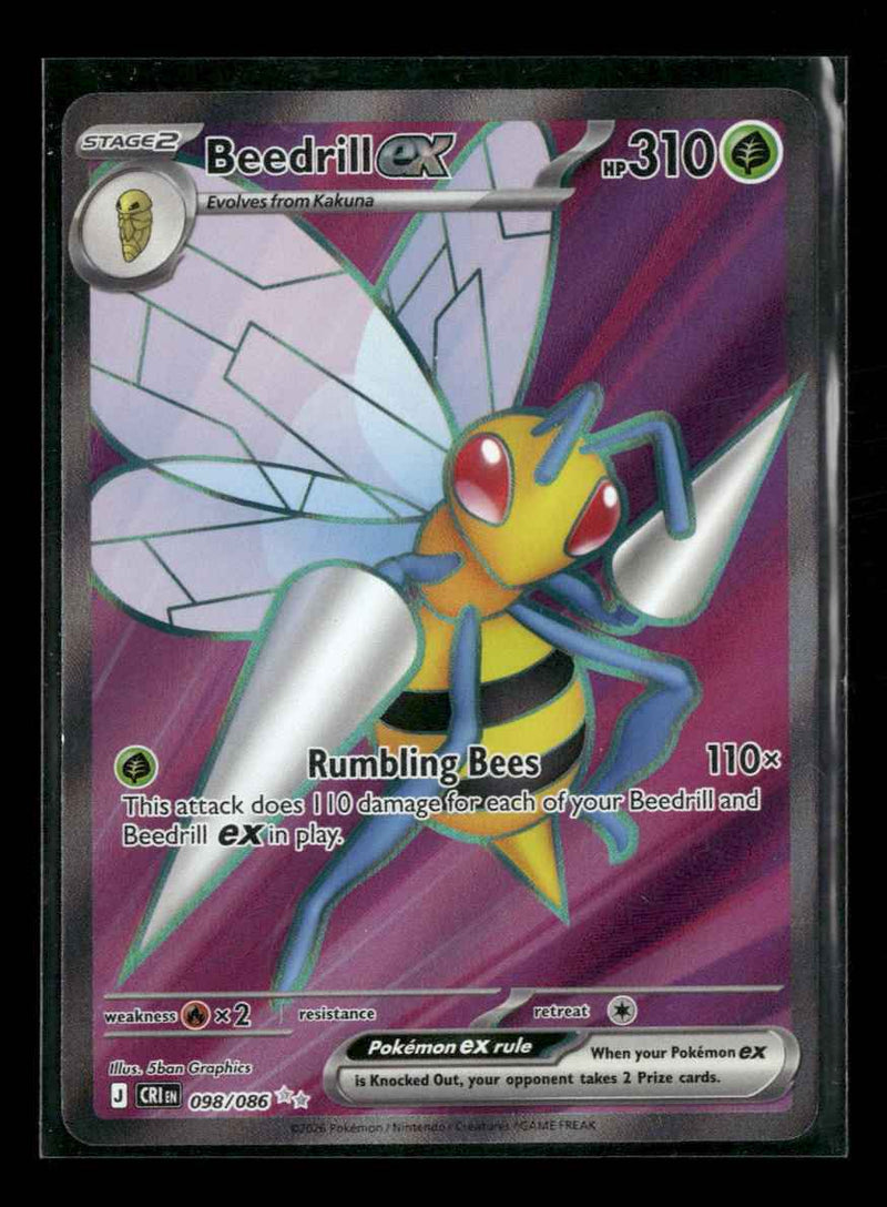 ME04: Chaos Rising Beedrill ex #098/086