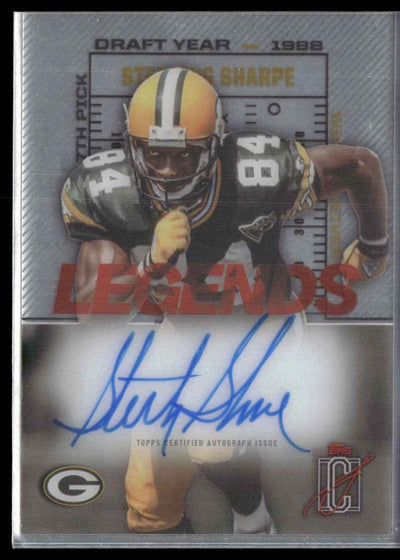 2025 Topps Legends Of Their Class Crystal Clear Auto Sterling Sharpe #LTCA-SS