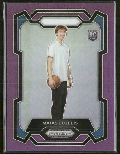 2024 Panini Prizm Draft Picks Prizms Purple Matas Buzelis #/75 #67
