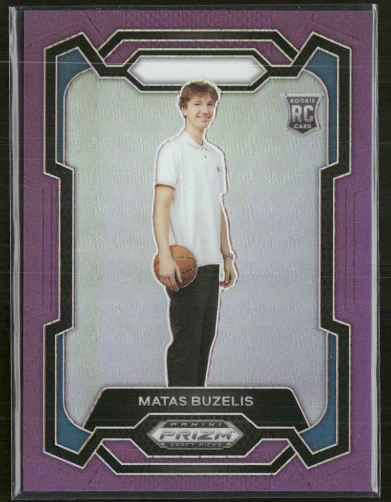2024 Panini Prizm Draft Picks Prizms Purple Matas Buzelis #/75 #67
