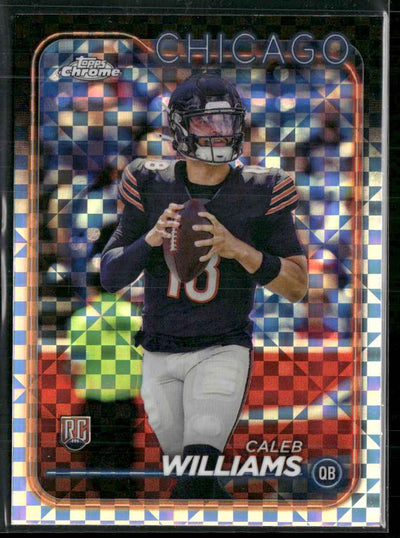 2024 Topps Chrome X-Fractor Caleb Williams Rookie #202