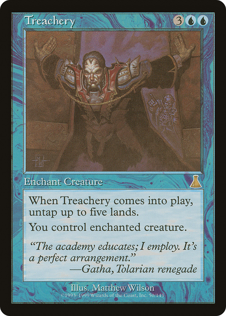 Treachery (UDS-050) - Urza's Destiny Foil