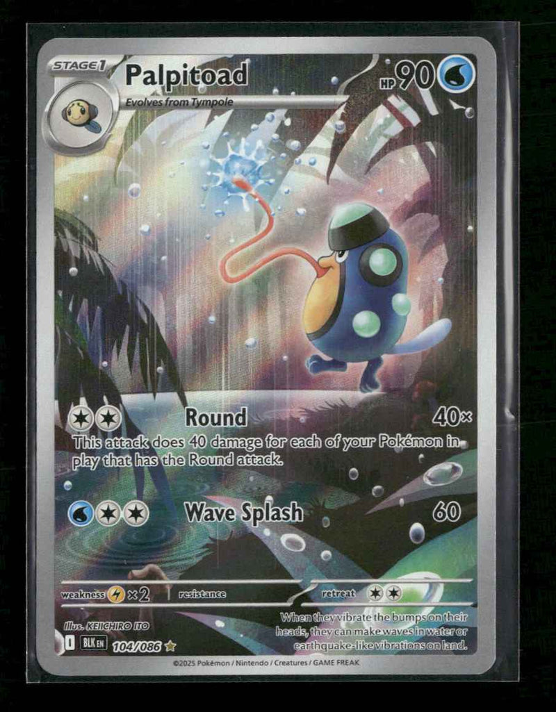 SV: Black Bolt Palpitoad #104/086