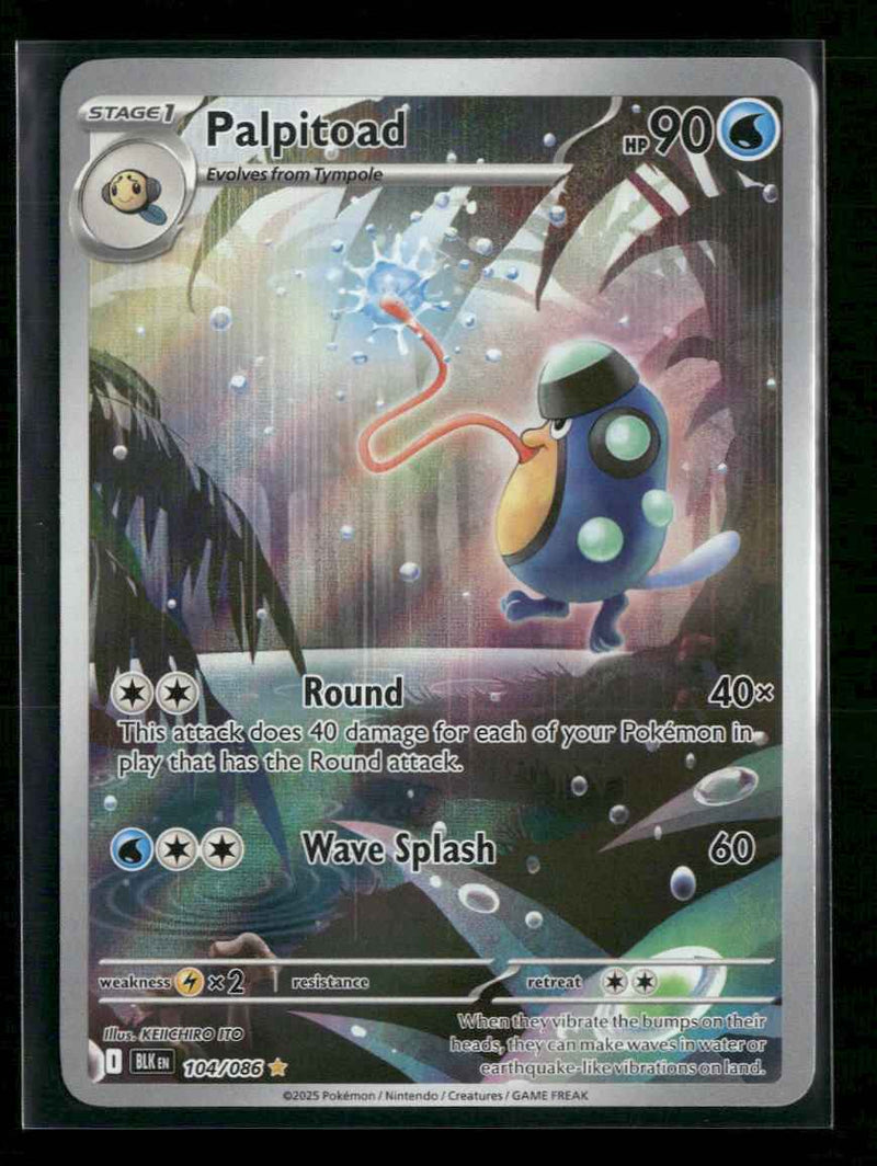 SV: Black Bolt Palpitoad #104/086