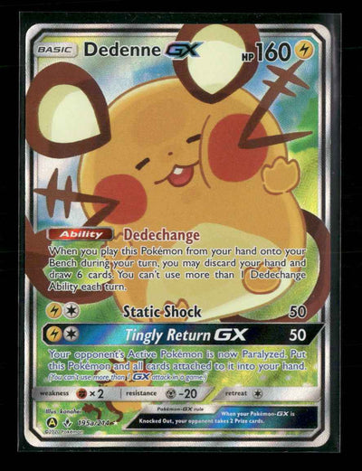 Alternate Art Promos Dedenne GX #195a/214