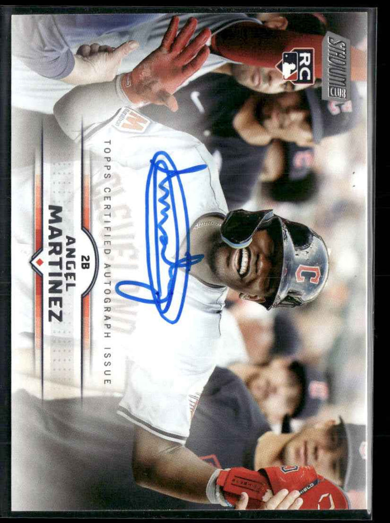 2025 Stadium Club Base Autographs Angel Martínez Auto #SCBA-AM