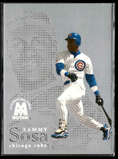 1999 SkyBox Molten Metal Fusion Sammy Sosa #45F