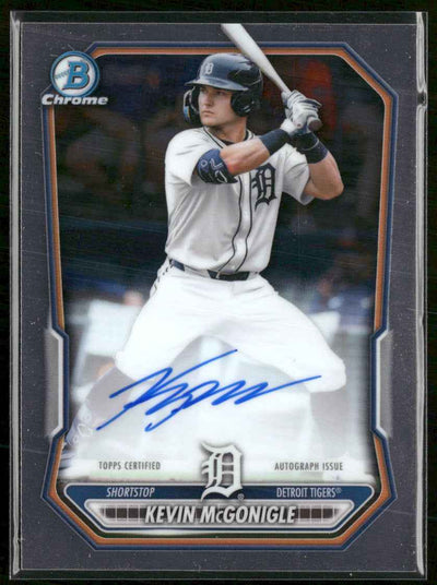 2026 Bowman Chrome Prospect Autographs Kevin McGonigle Auto #CPA-KMC