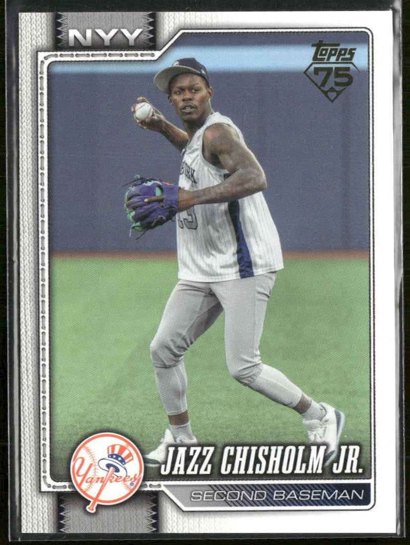2026 Topps Golden Mirror Variations Jazz Chisholm Jr. #393