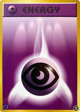 Basic Psychic Energy - 12 (12) - Intro Pack Neo Totodile