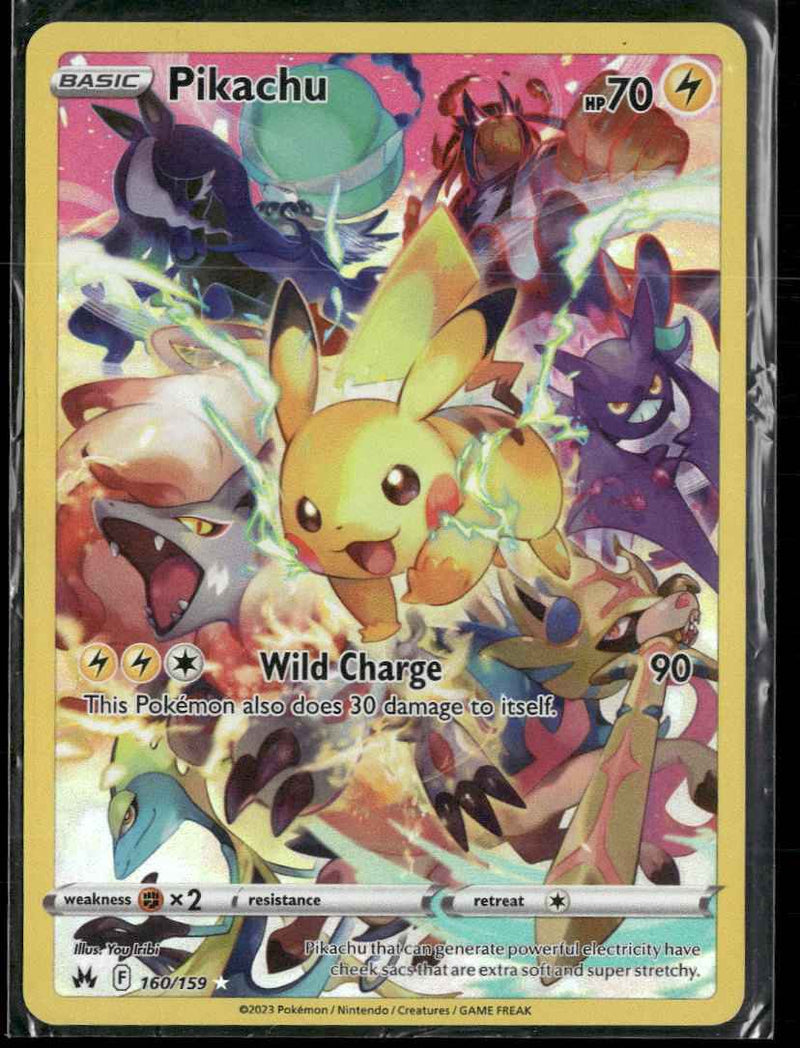 SWSH: Crown Zenith Pikachu (Secret) #160/159