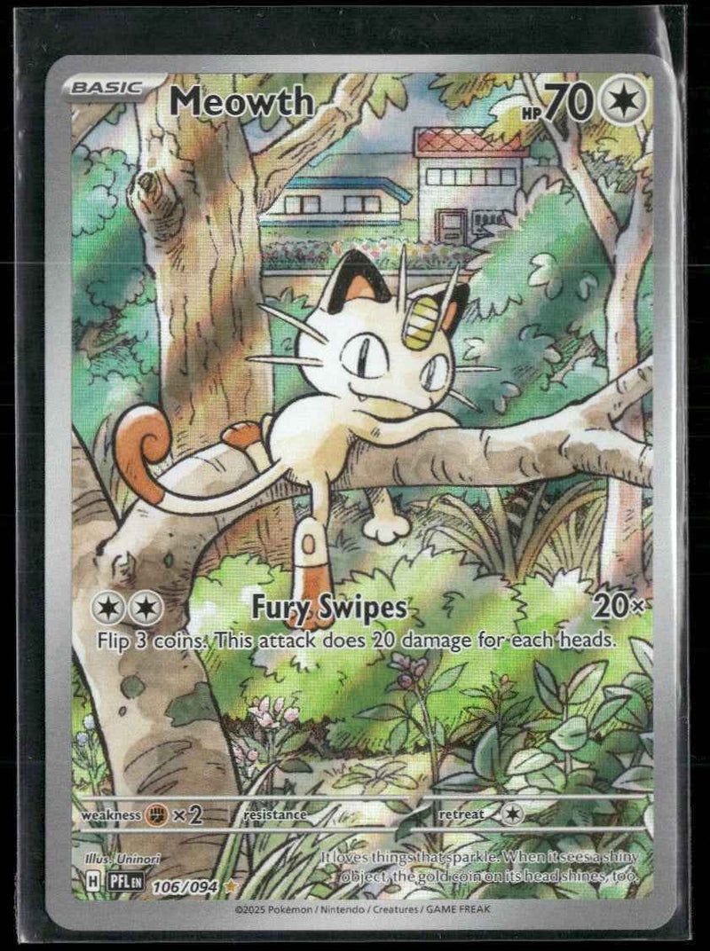 ME02: Phantasmal Flames Meowth #106/094