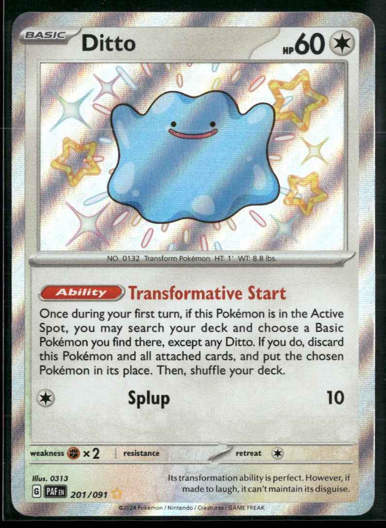 SV: Paldean Fates Ditto #201/091