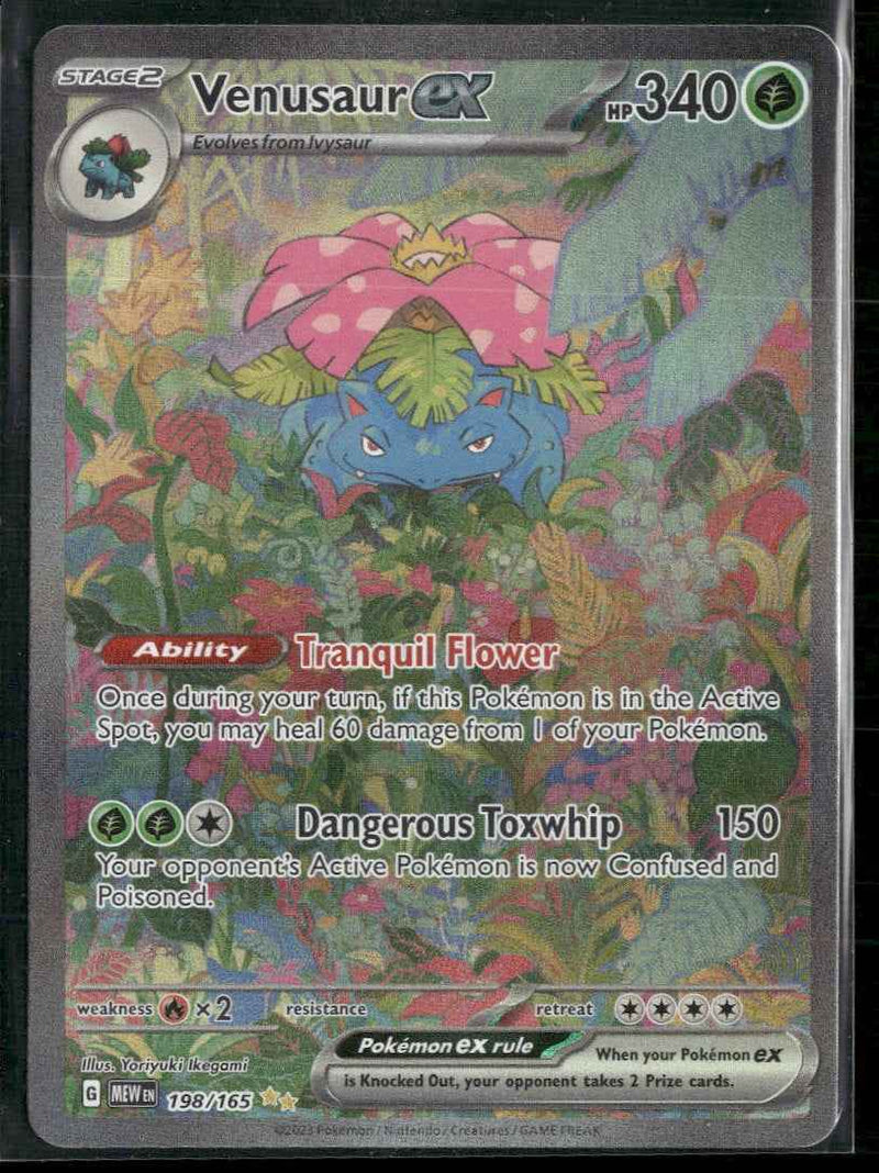 SV: Scarlet & Violet 151 Venusaur ex #198/165