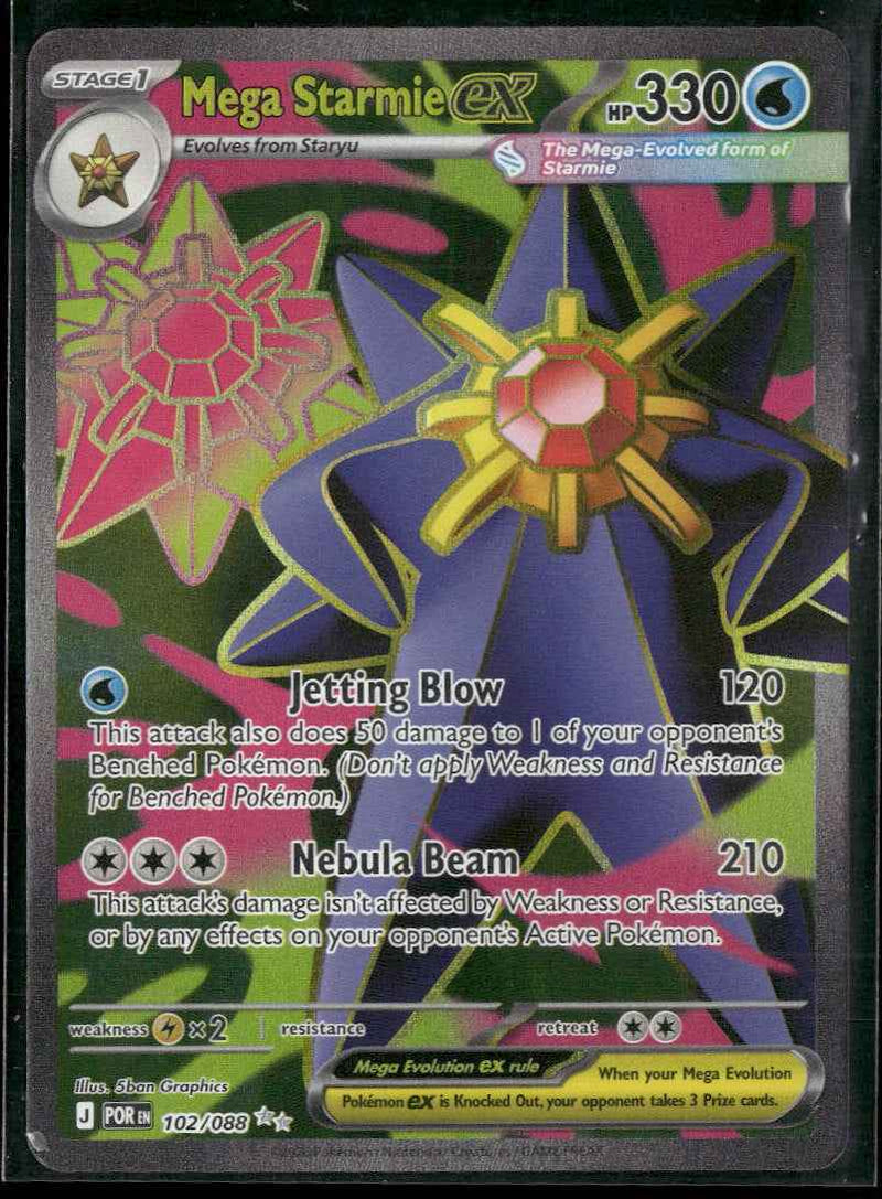 ME03: Perfect Order Mega Starmie ex #102/088