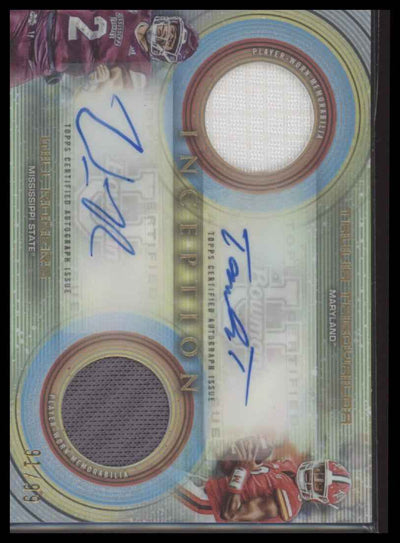 2022-23 Bowman University Dual Auto Relics Taulia Tagovailoa / Will Rogers /99
