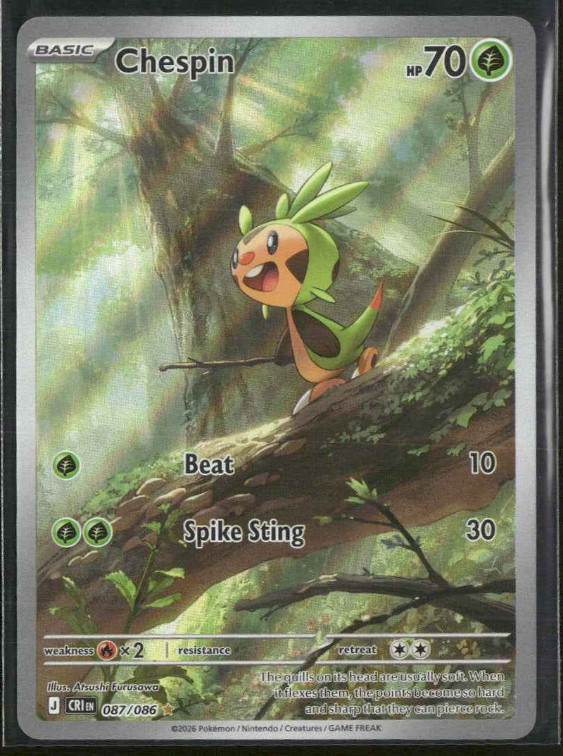 ME04: Chaos Rising Chespin #087/086