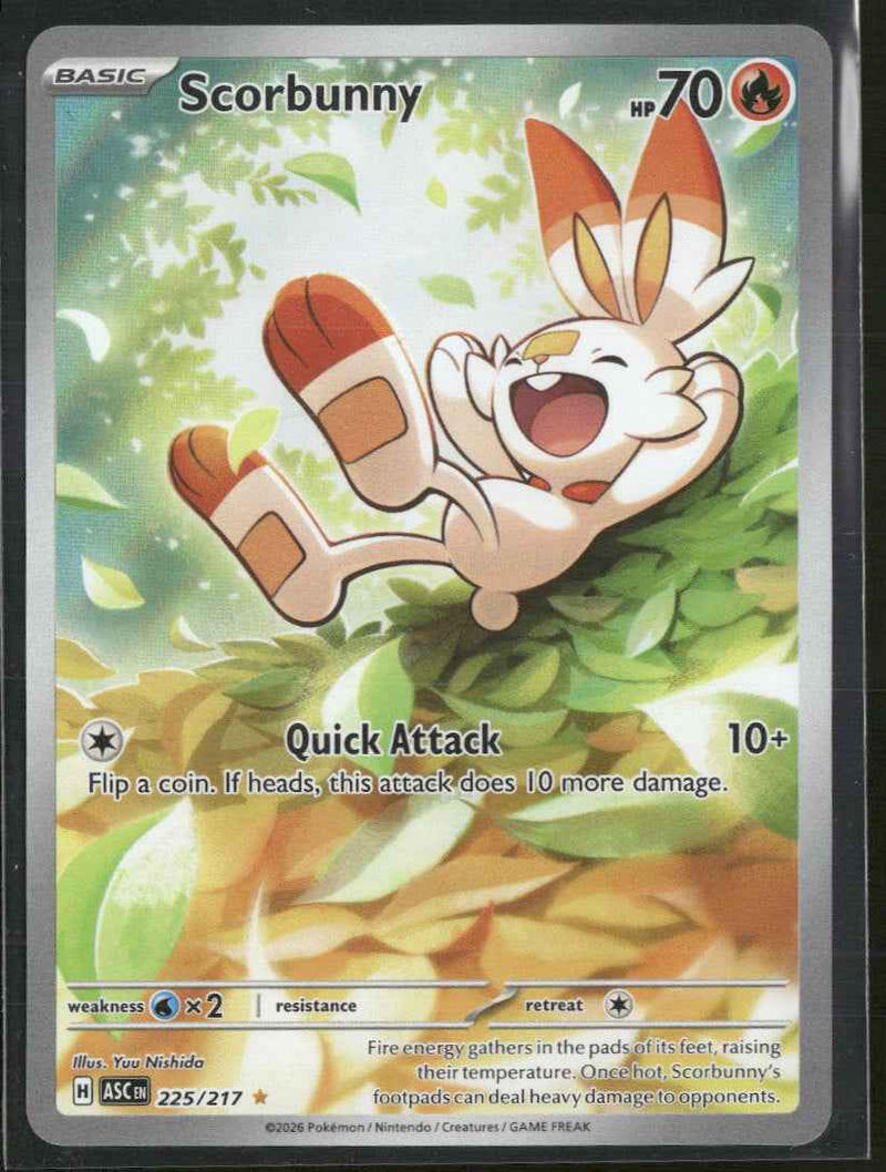ME: Ascended Heroes Scorbunny #225/217