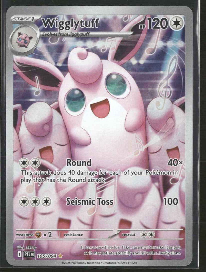 ME02: Phantasmal Flames Wigglytuff #105/094