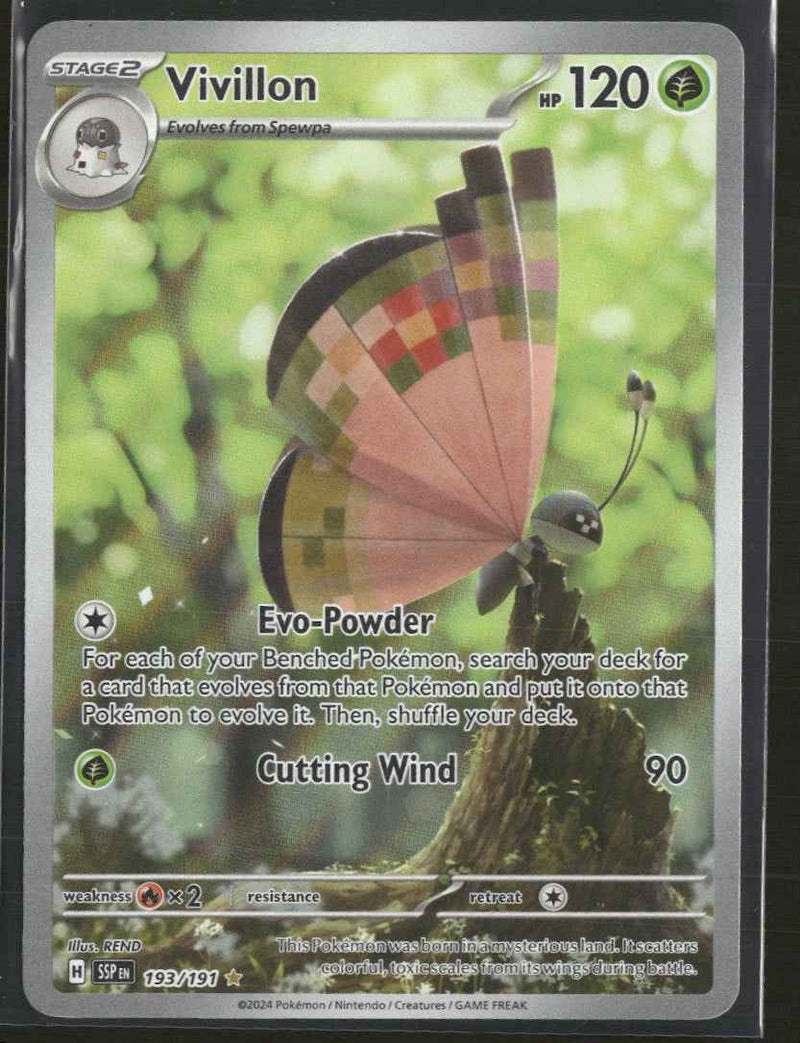 SV08: Surging Sparks Vivillon #193/191