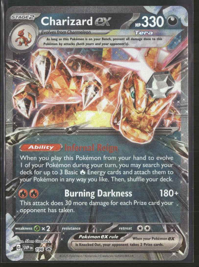 SV: Scarlet & Violet Promo Cards Charizard ex -196 #196