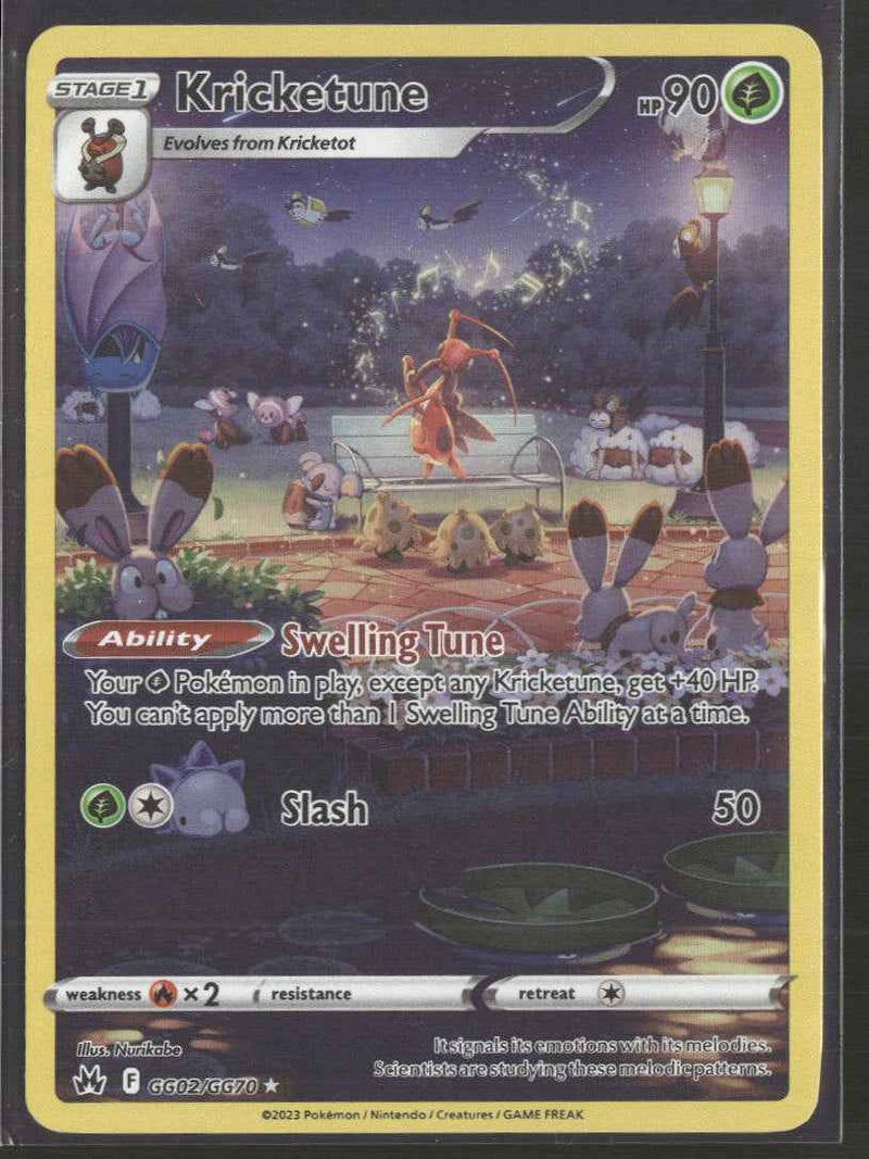 SWSH: Crown Zenith: Galarian Gallery Kricketune #GG02/GG70