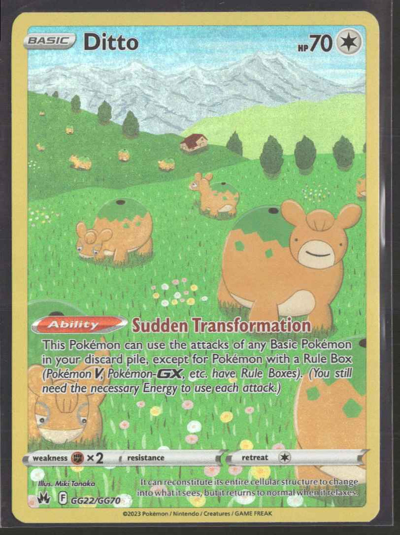 SWSH: Crown Zenith: Galarian Gallery Ditto #GG22/GG70