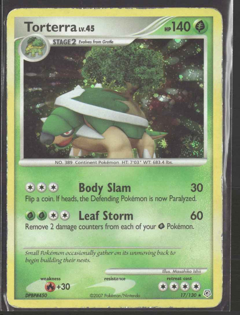 Diamond and Pearl Torterra #17/130