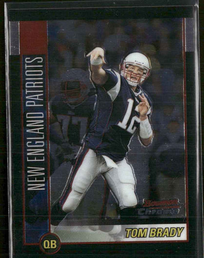 2002 Bowman Chrome Tom Brady #99