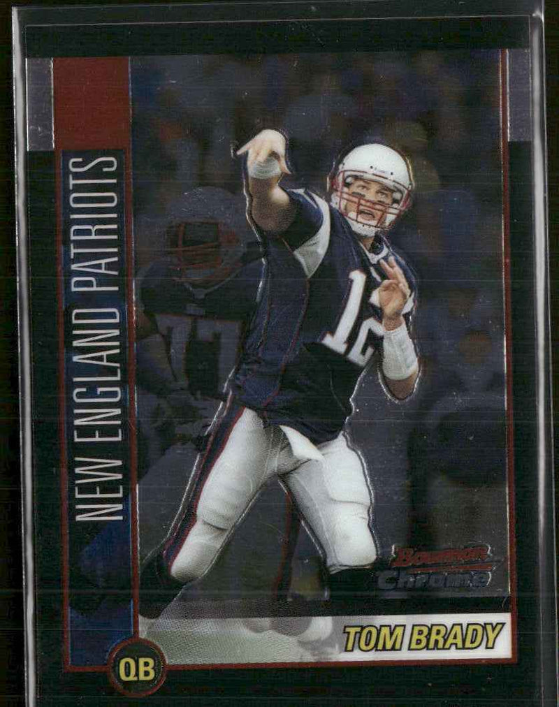 2002 Bowman Chrome Tom Brady #99
