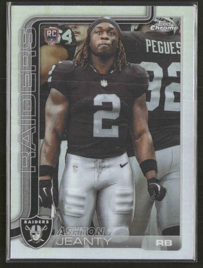 2025 Topps Chrome Ashton Jeanty Rookie #322 Image Variation Refractor