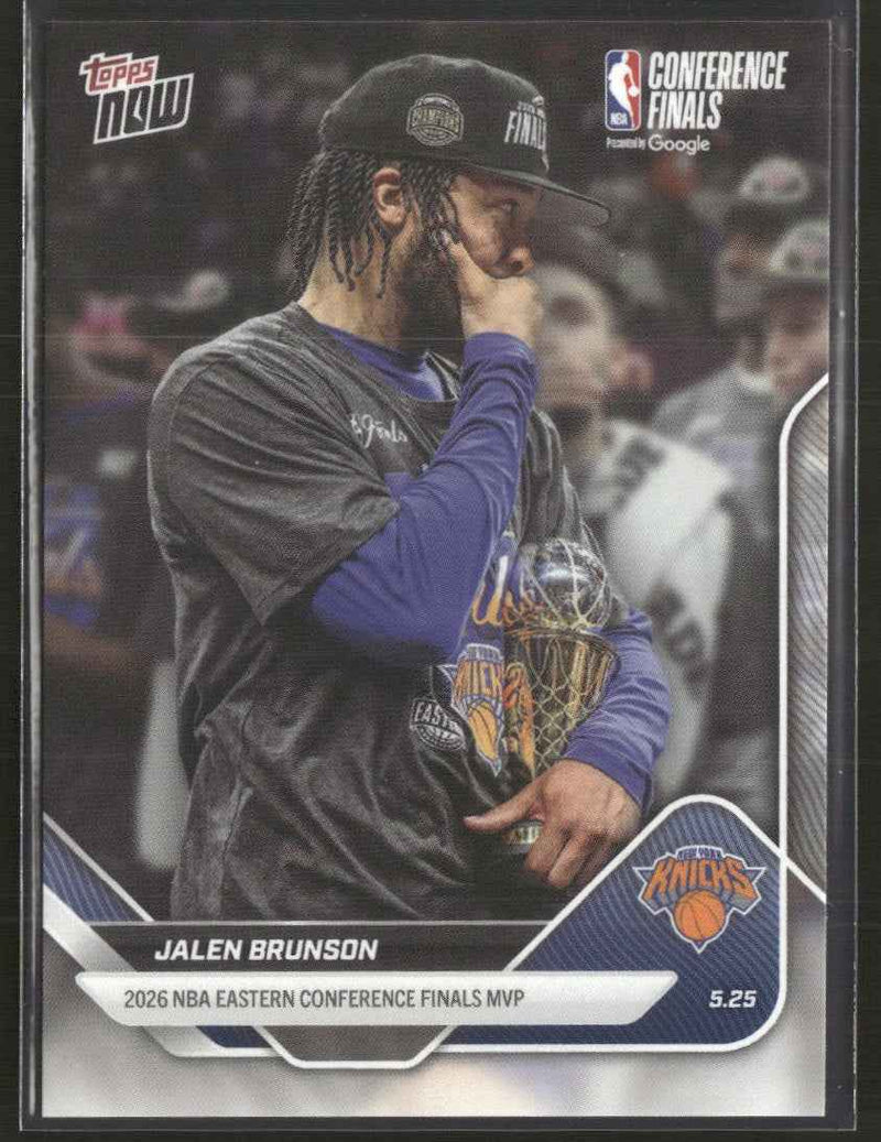 2025-26 Topps Now Jalen Brunson #321
