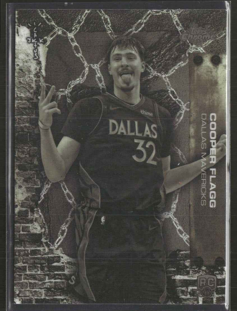 2025-26 Topps Chrome Cactus Jack Refractor Cooper Flagg #61
