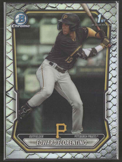 2026 Bowman Chrome Prospects Reptilian Refractor Edward Florentino #BCP-82
