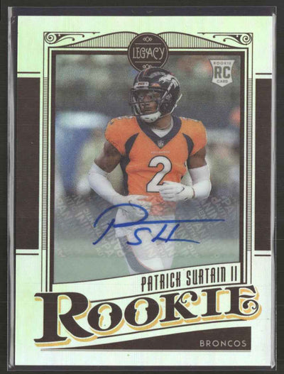 2021 Panini C Legacy Update Rookies AU Patrick Surtain II #/99 Auto #208