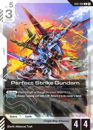 Perfect Strike Gundam (GD01-068) - Edition Beta Holofoil