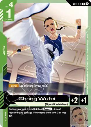 Chang Wufei (GD01-091) - Edition Beta