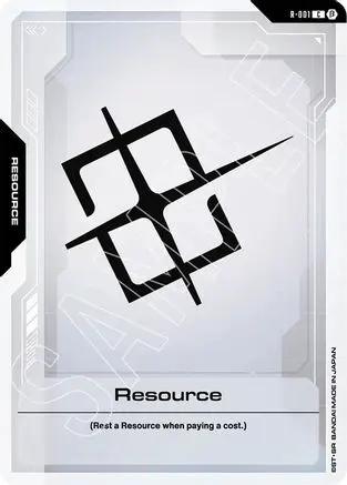 Resource (R-001) - Edition Beta