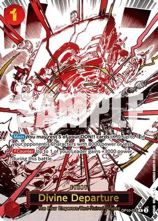 Divine Departure (Parallel) (OP10-019) - Royal Blood Foil