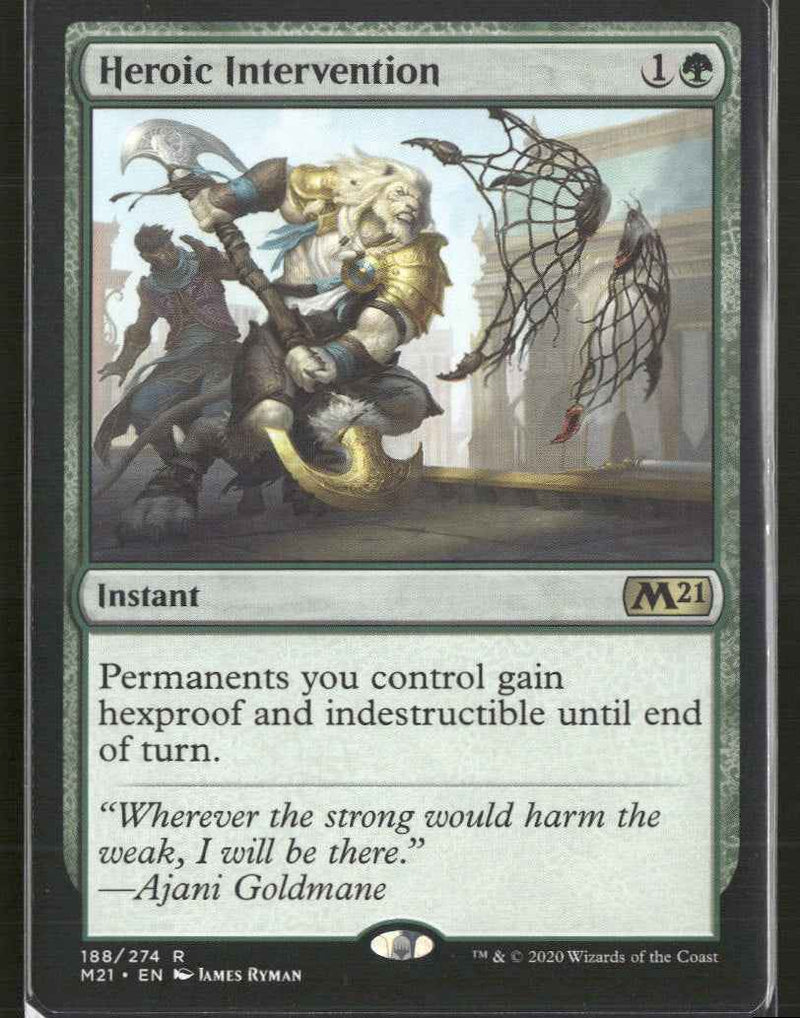 Core Set 2021 Heroic Intervention #188