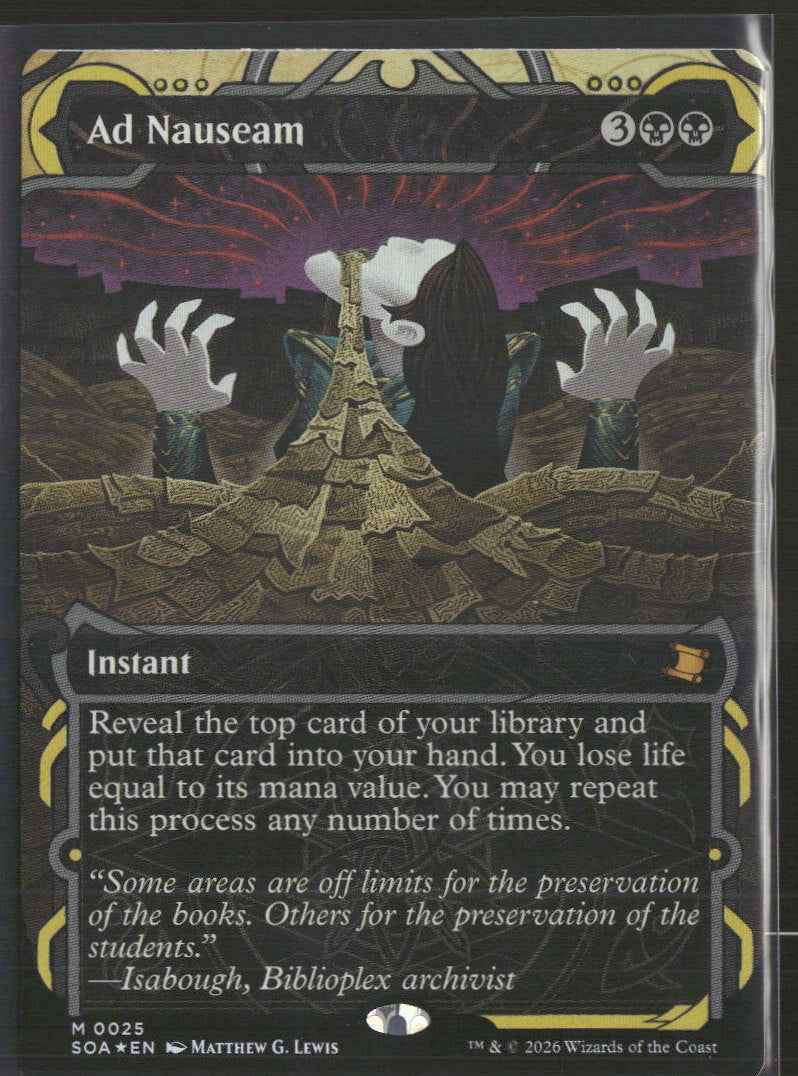 Secrets of Strixhaven: Mystical Archive Ad Nauseam #25