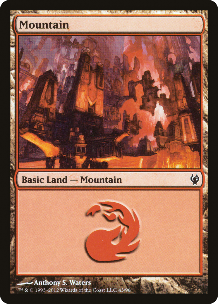 Mountain (DDJ-043) - Duel Decks: Izzet vs. Golgari