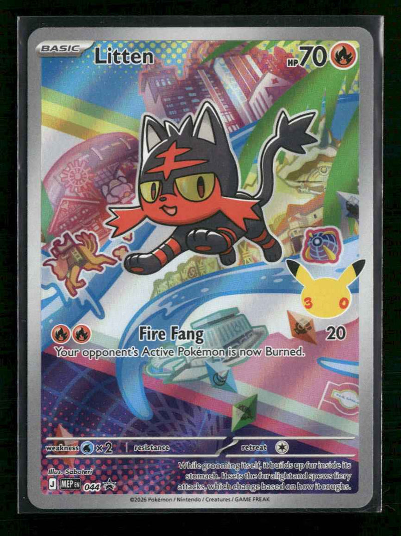 ME: Mega Evolution Promo Litten #044